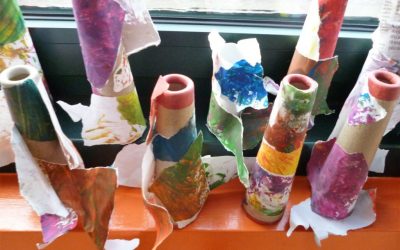 Dalla pittura alla scultura – una interessante attività per i bambini
